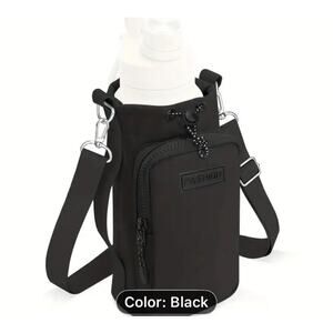 Insulated Water Bottle Bag - DurableNeoprene Adjustable Strap, Metal Buckle New